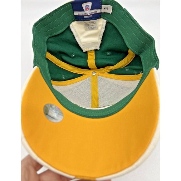 Vintage 90’s Green Bay Packers Hat Rebook - Picture 9 of 11